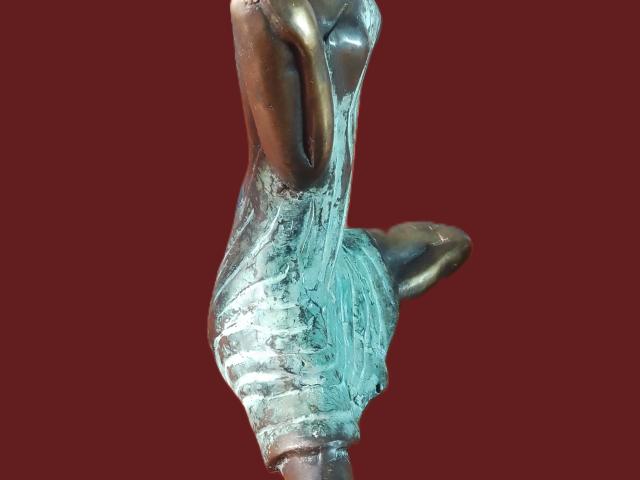 Statueta 10 bronz balerina galerie de arta antichitati