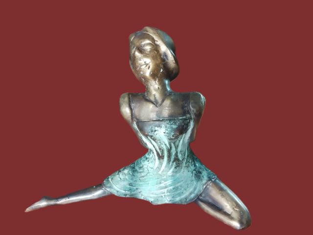 Statueta 10 bronz balerina galerie de arta antichitati