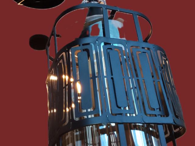 Lampa Industriala vintage decoratiuni de epoca antichitati