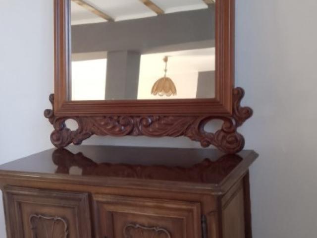 Comoda& oglinda baroc mobilier de colectie epoca antichitati
