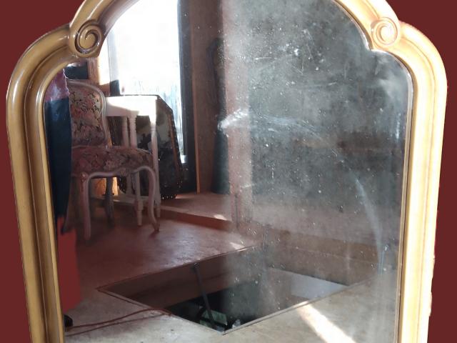 Oglinda 3 Fag  semicurbata mobilier de epoca antichitati