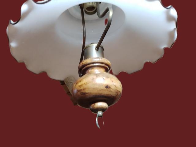 Lampa clopotel dantelat vintage retro