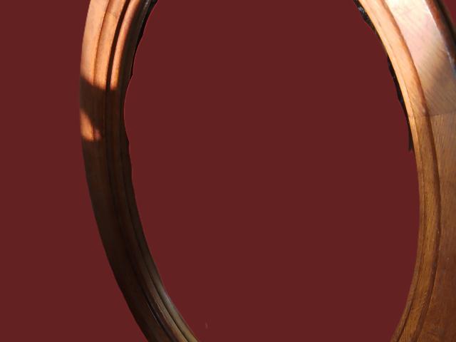 Oglinda 9 ovala lemn Fag mobilier de epoca antichitati