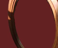 Oglinda 9 ovala lemn Fag mobilier de epoca antichitati