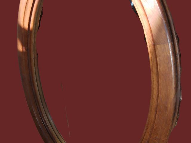 Oglinda 9 ovala lemn Fag mobilier de epoca antichitati