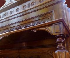 Comoda cu etajera vintage mobila de epoca anticariat