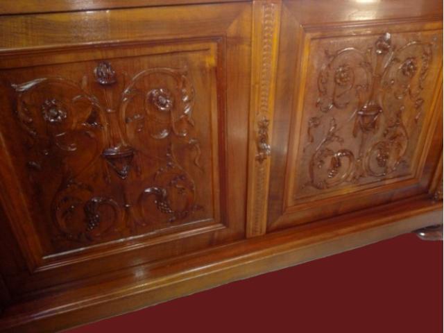 Comoda cu etajera vintage mobila de epoca anticariat