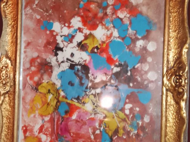 Tablou vintage obiecte de colectie galerie de arta antichitati