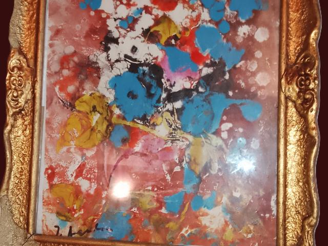 Tablou vintage obiecte de colectie galerie de arta antichitati