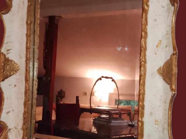 Oglinda venetiana vintage mobila de epoca anticariat