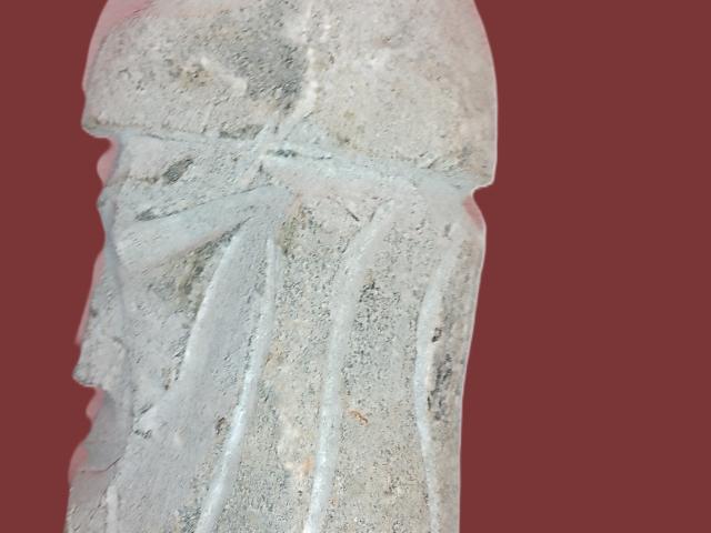 Statuie piatra handmade vintage antica obiecte de colectie decoratiuni epoca