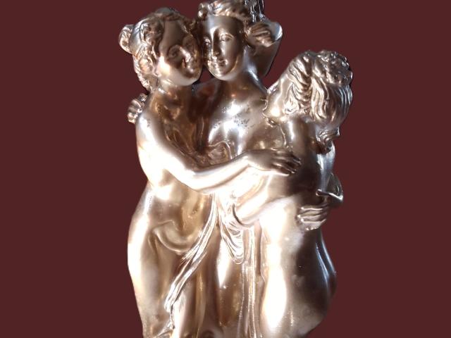 Statueta marmura vintage decoratiuni de epoca anticariat