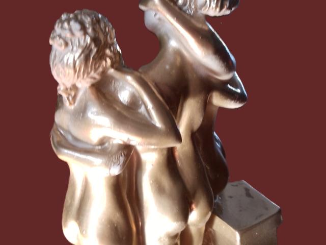 Statueta marmura vintage decoratiuni de epoca anticariat