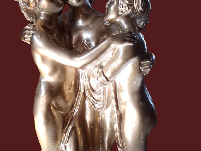 Statueta marmura vintage decoratiuni de epoca anticariat