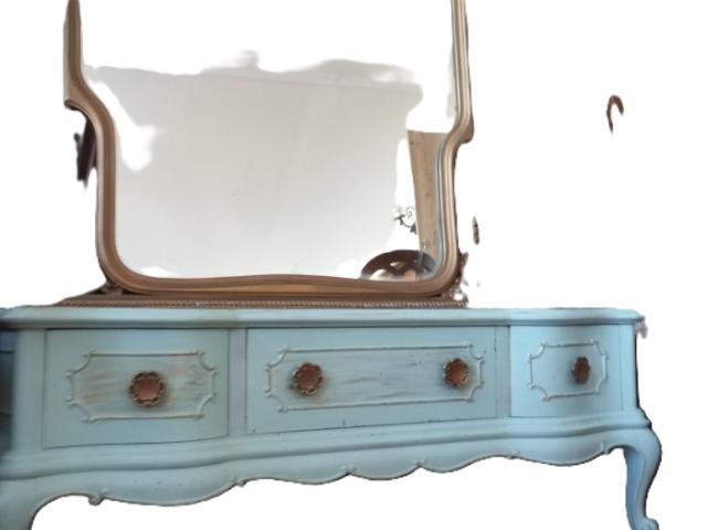 Comoda cu oglinda vintage mobila de epoca