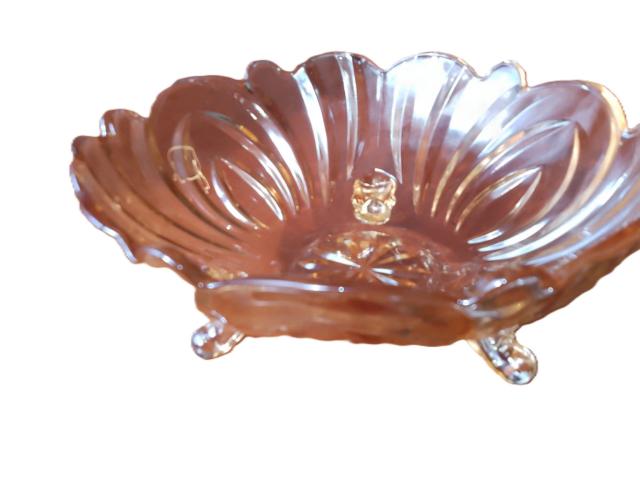 Fructiera sticla Orange obiecte de colectie antichitati design