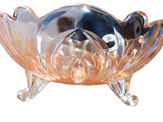 Fructiera sticla Orange obiecte de colectie antichitati design