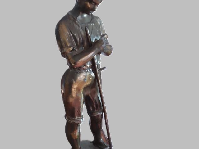 Statueta bronz vintage antichitati galerie de arta mobila antica colectie