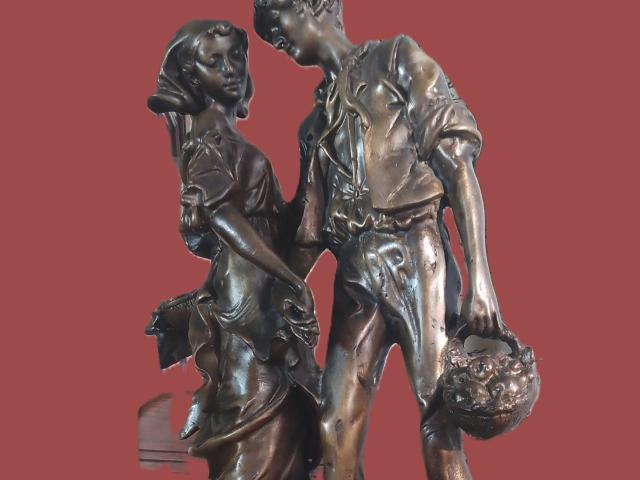 Statuie 23 Idila 1 antichitati galerie arta vintage