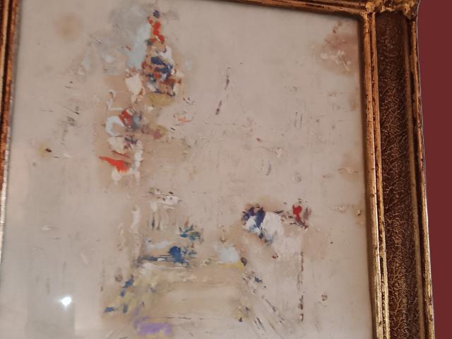 Tablou antichitati vintage obiecte de colectie galerie de arta