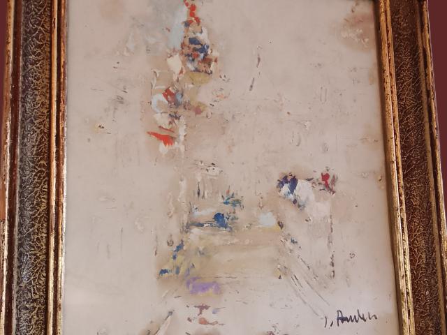 Tablou antichitati vintage obiecte de colectie galerie de arta