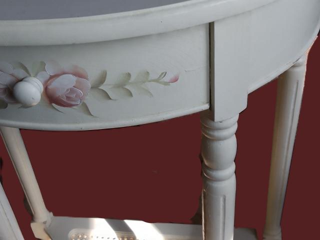 Consola cu ratan 7 pictata