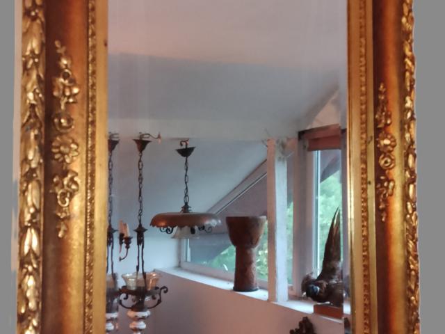 Oglinda 12 aurie antichitati galerie arta vintage