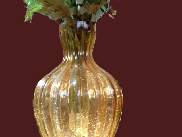 Vaza sticla design vintage obiecte decolectie antichitati