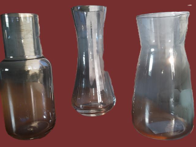 Set 3 vaze fumurii diferite