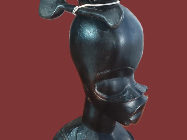 Statueta abanos Afrique antichitati galerie arta