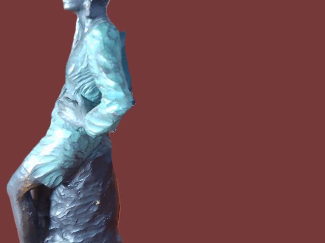 Statuie 26 feminina pe marmura antichitati vintage