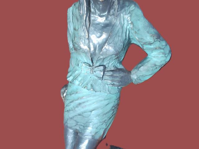 Statuie 26 feminina pe marmura antichitati vintage