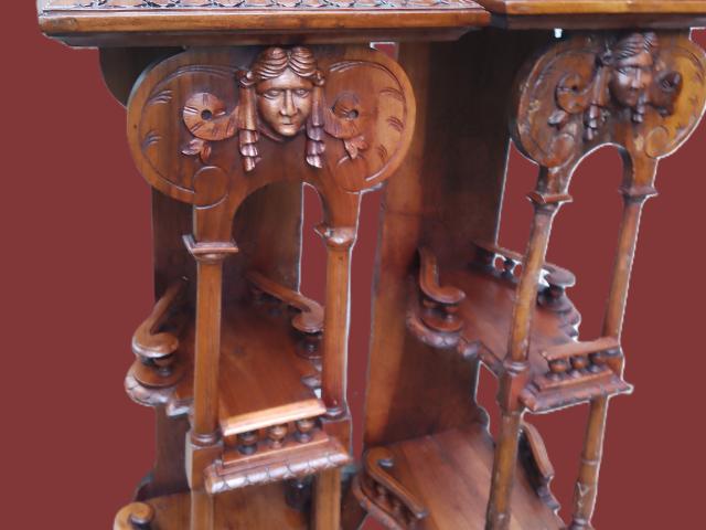 Mese piedestal mobilier antic vintage retro