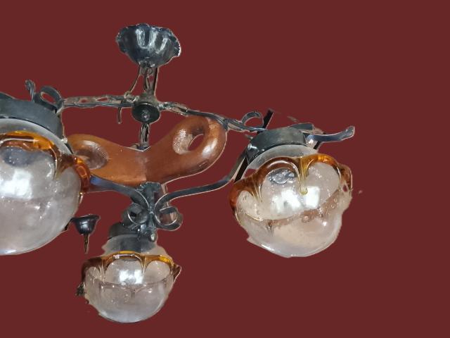 Candelabru rustic obiecte de colectie galerie arta