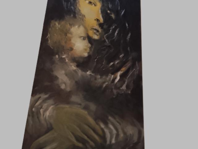 Pictura pe lemn handmade galerie de arta si antichitati