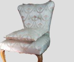 Set scaun+taburet mobilier vintage retro antichitati