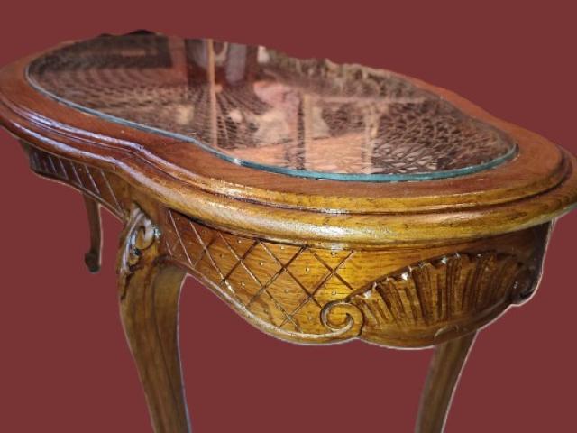 Masa cafea vintage mobilier de colectie anticariat