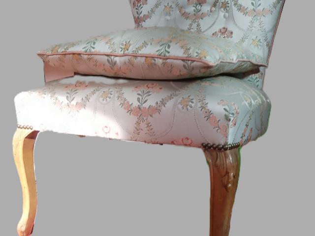 Fotoliu+taburet vintage mobila veche de epoca mobilier antic retro antichitati
