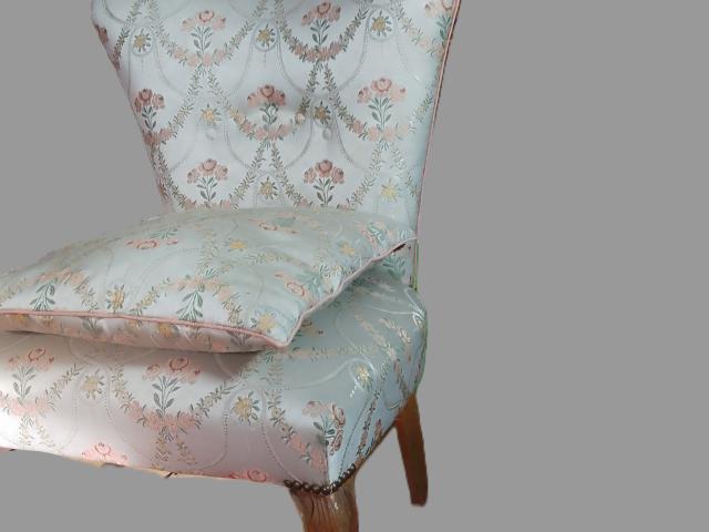 Fotoliu+taburet vintage mobila veche de epoca mobilier antic retro antichitati