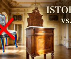 Rococo vintage mobila veche de epoca mobilier antic retro antichitati
