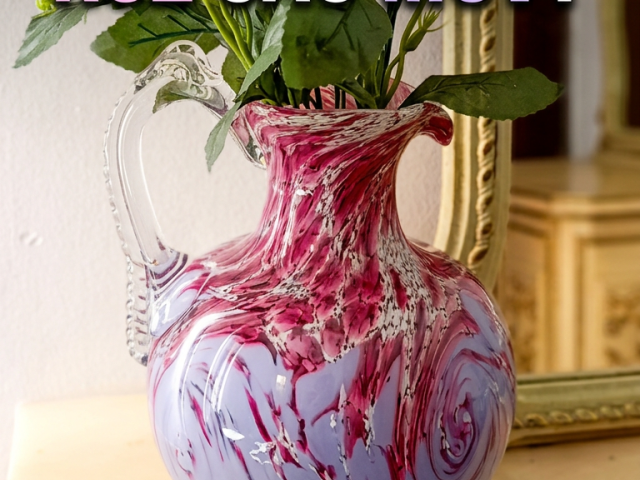 Vaza Murano mobila vintage retro epoca mobilier antic colectie