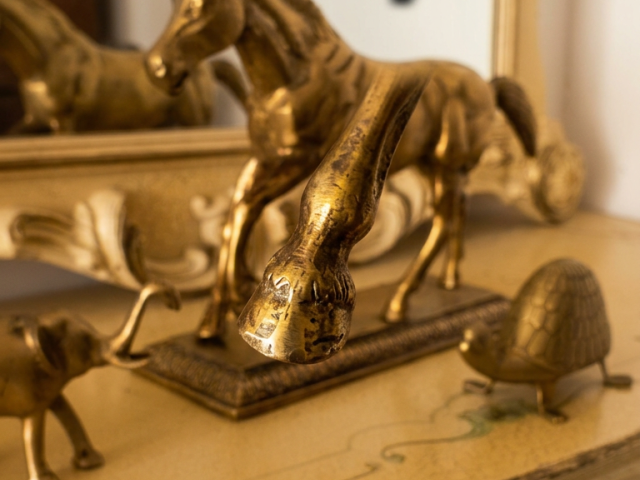 Statuie bronz vintage retro epoca antichitati tablouri autentice colectie