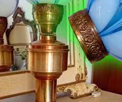 Lampa alama mobila vintage retro epoca mobilier antic colectie