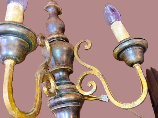 Aplica iluminat mobila vintage epoca mobilier antic colectie