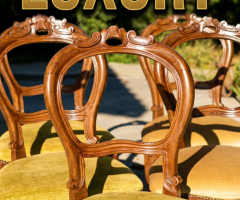 Scaune baroc mobila vintage epoca mobilier antic colectie