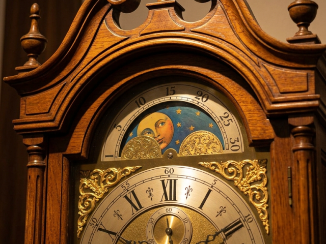 Pendul cu picior mobila vintage epoca mobilier antic colectie