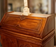 Secretaire francez mobila vintage epoca mobilier antic colectie