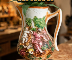 Majolica Antichitati cadouri mobila vintage epoca mobilier antic colectie