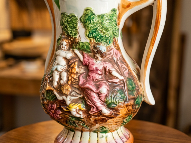 Majolica Antichitati cadouri mobila vintage epoca mobilier antic colectie