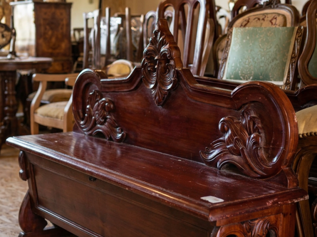 Cuier baroc mobila vintage epoca mobilier antic colectie